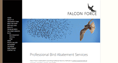 Desktop Screenshot of falconforce.com