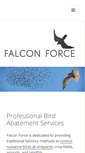Mobile Screenshot of falconforce.com